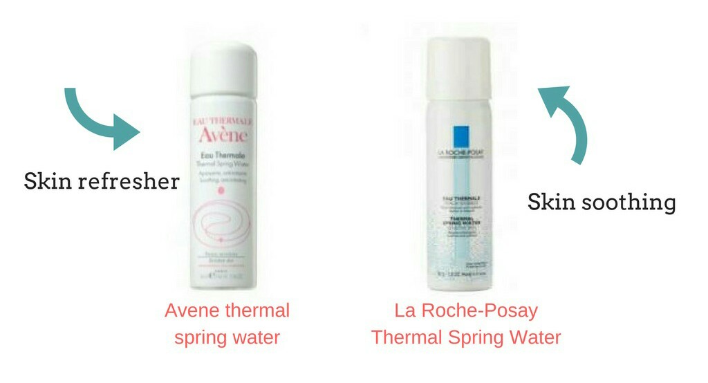 thermal spring water for thermal skin care