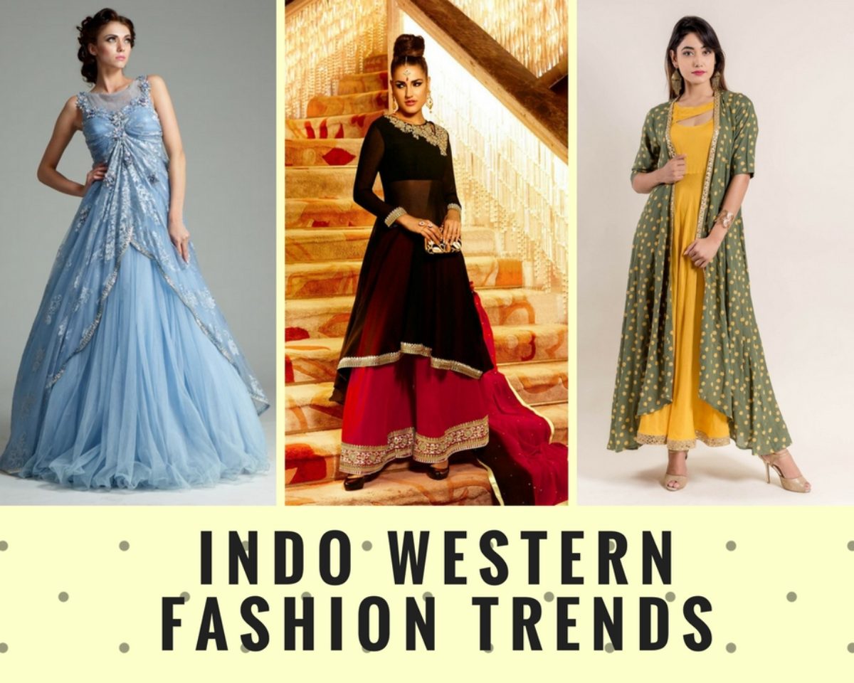 Latest trends in deals indo western dresses