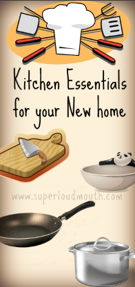  list of kitchen essentials for new home