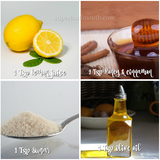 honey mask to heal acne scab