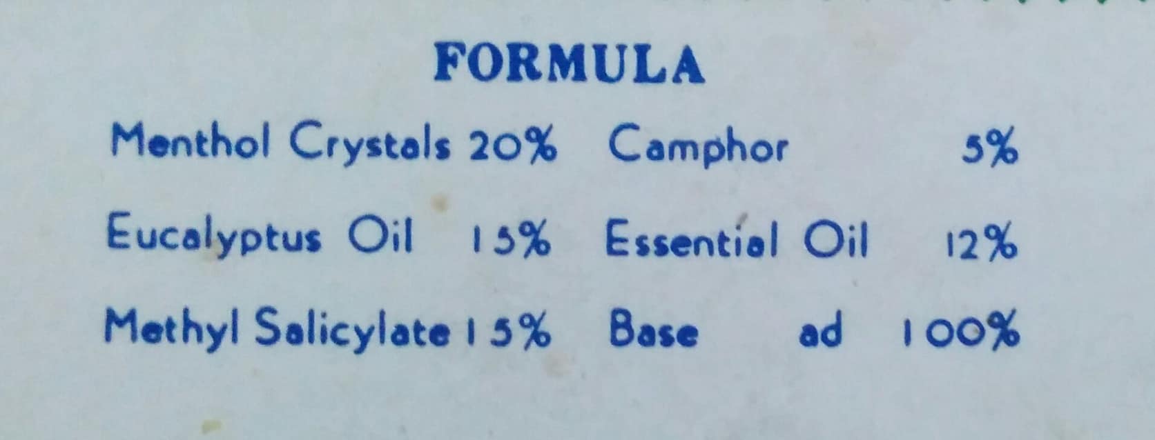axe brand universal oil ingredients