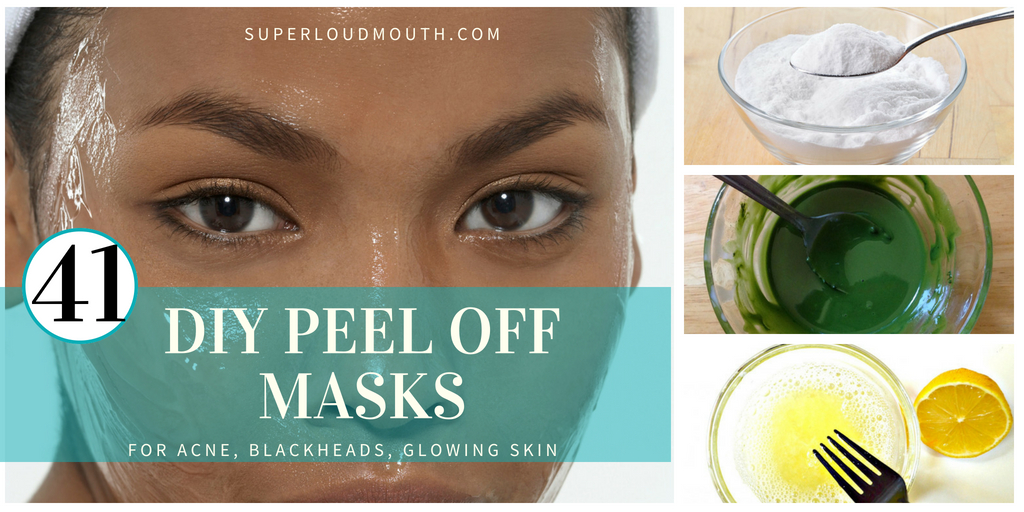 Honey peel off face mask diy