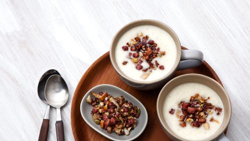  Cauliflower with Crispy Pancetta Keto Soup