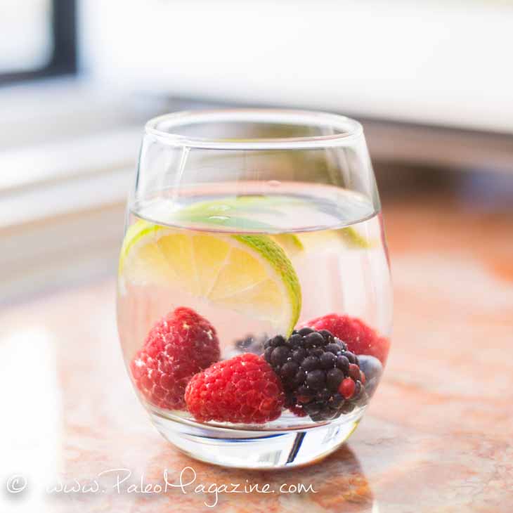 easy flavoured water keto shake
