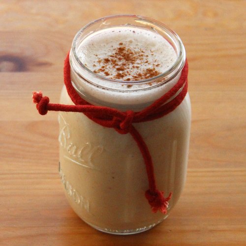 egg nog keto smoothie