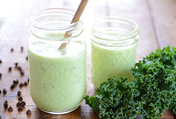 keto mint chip smoothie
