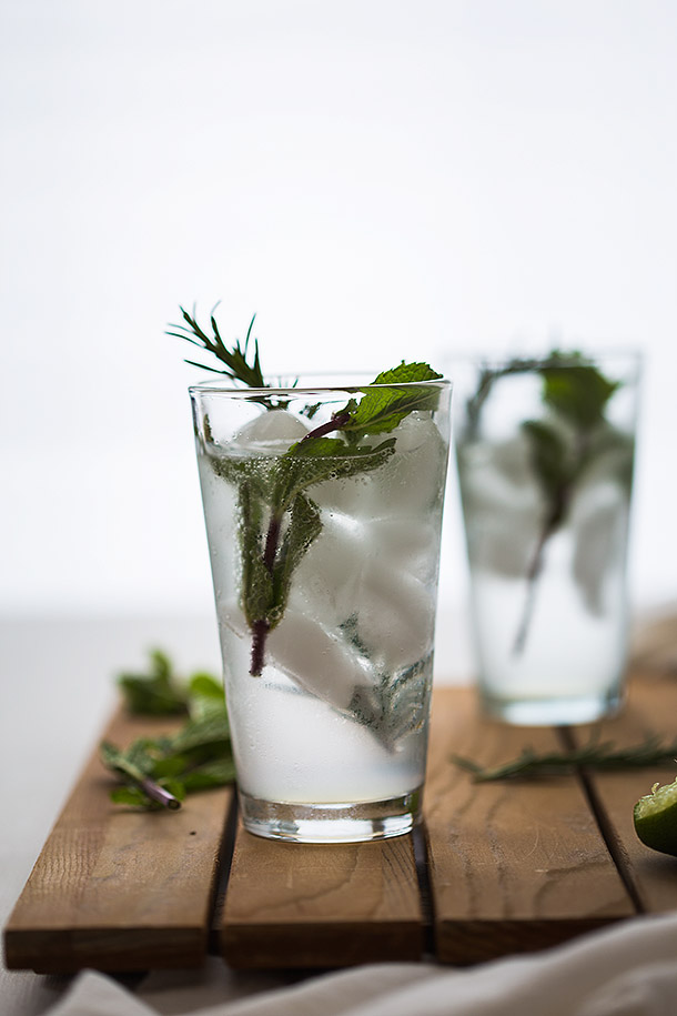 rosemary mint soda