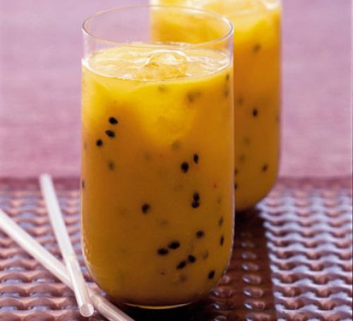 tropical breakfast smoothie