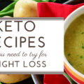 Keto smoothies, keto shakes and keto soups for weight loss