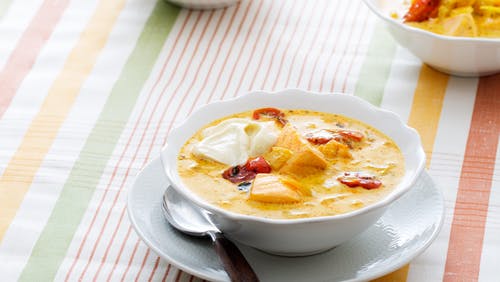 Saffron-flavoured Fish Soup with Aioli