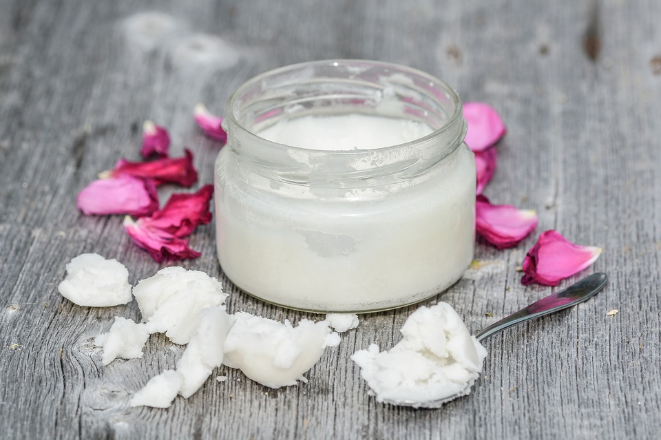 coconut oil and rose water for hair