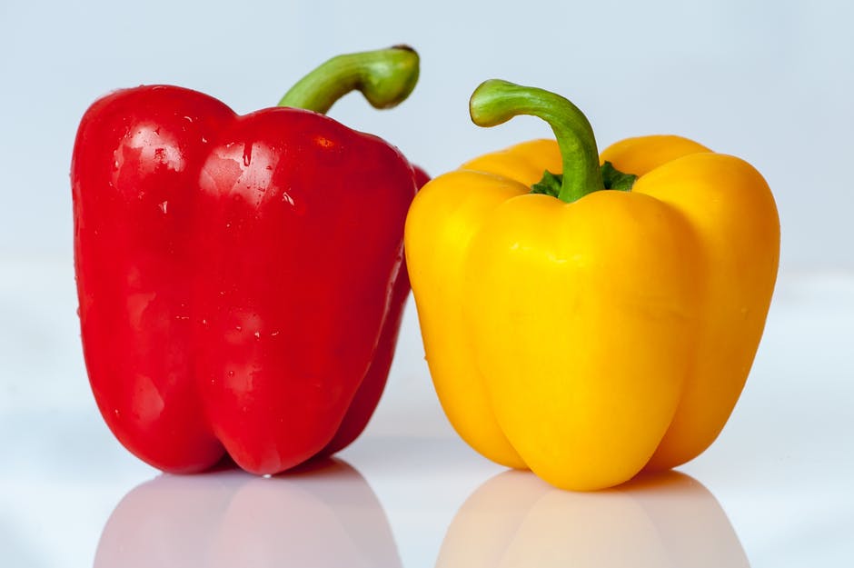 bell peppers for skin