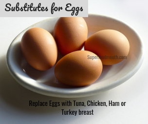 Substitutes for eggs