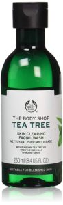 body shop tea tree cleanser