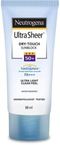 neutrogena sunscreen spf 50