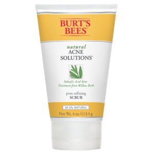 Burt's bees natural acne solutions exfoliating face wash scrub