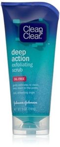 Clean and clear deep action exfoliating scrub