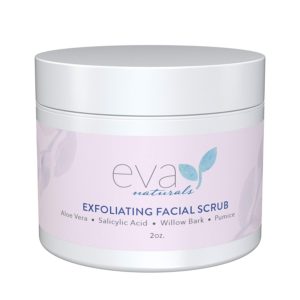 Eva Jenae Naturals exfoliating face wash