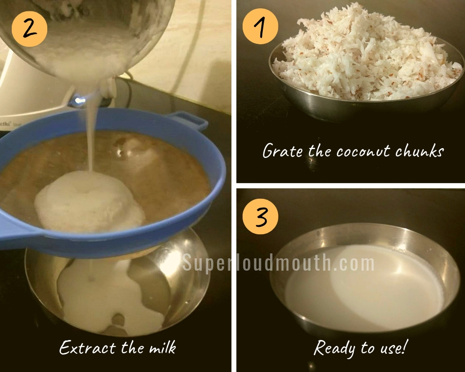 How to prepare coconut milk