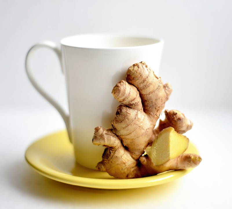 zero calorie ginger tea