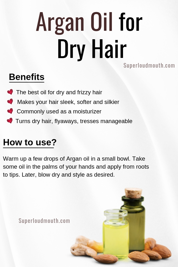 argan oil for dry hair