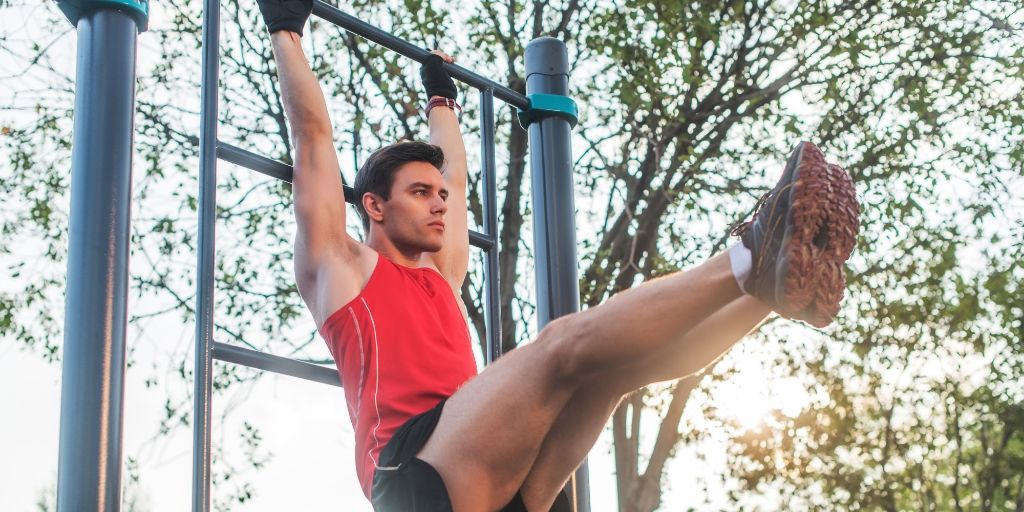 hanging curb ab for 6 pack abs