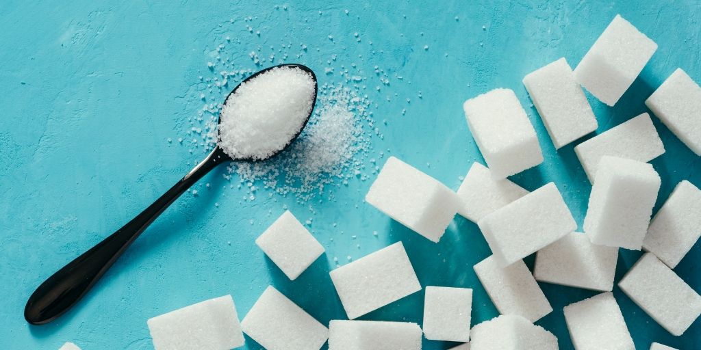 cut down refined sugar for healthy skin