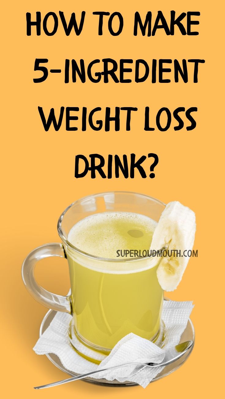How to make 5-ingredient weight loss drink_