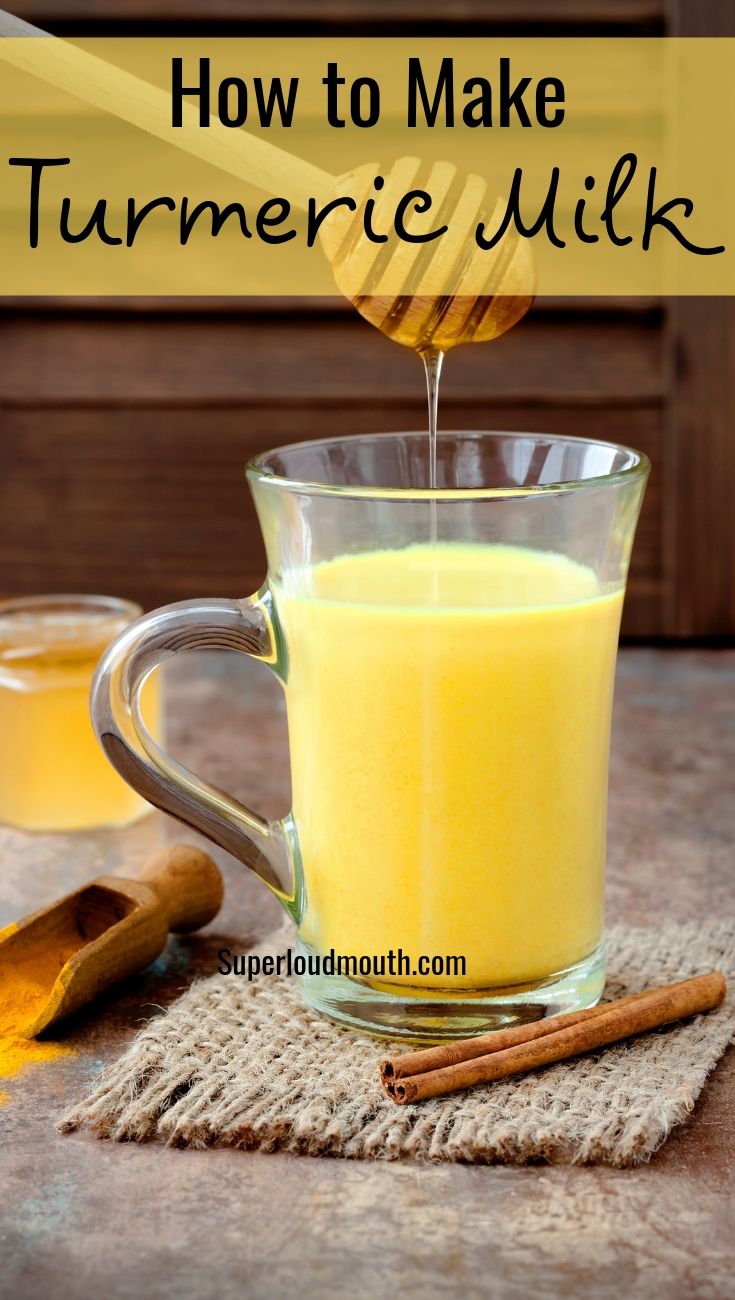 How to make turmeric milk