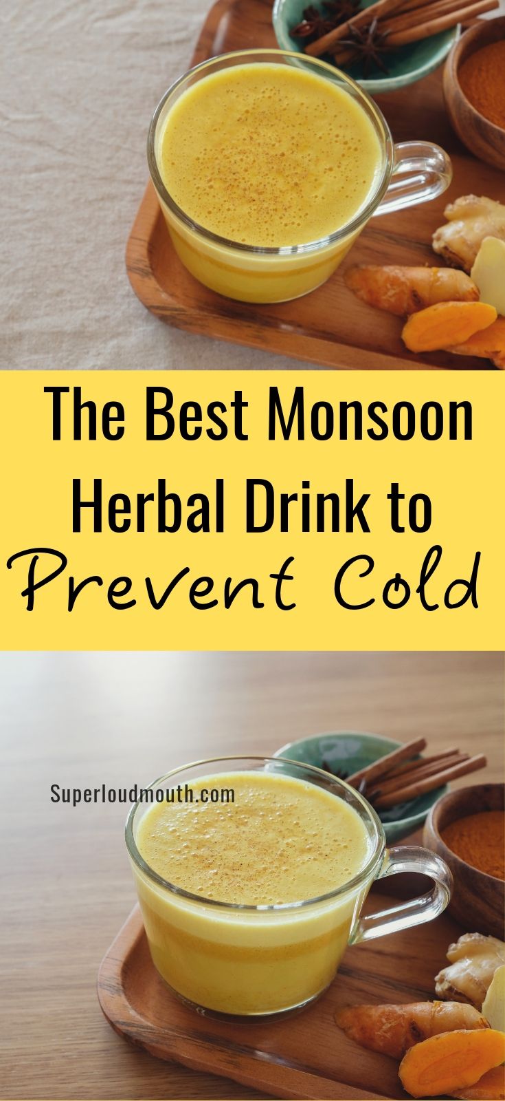 The Best Monsoon Herbal Drink to prevent cold