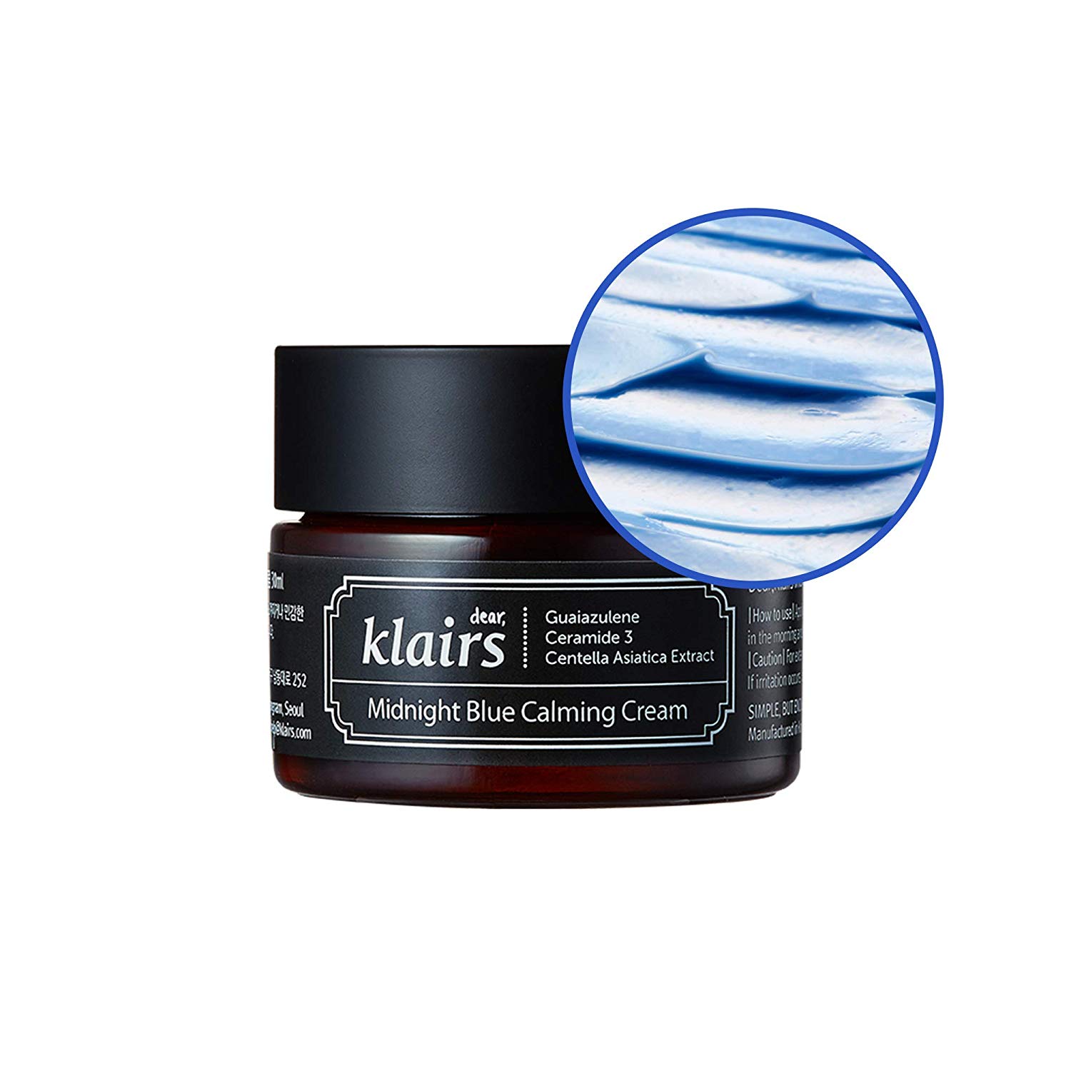 klairs midnight blue calming cream