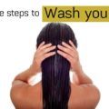 6 simple steps to wash your hair
