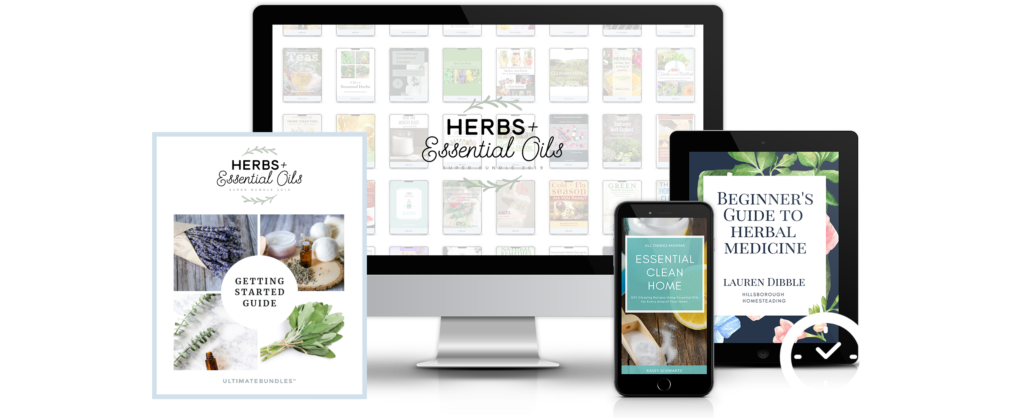 herbs and essential oils super bundle