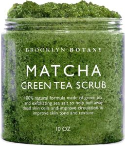 brooklyn botany matcha green tea body scrub