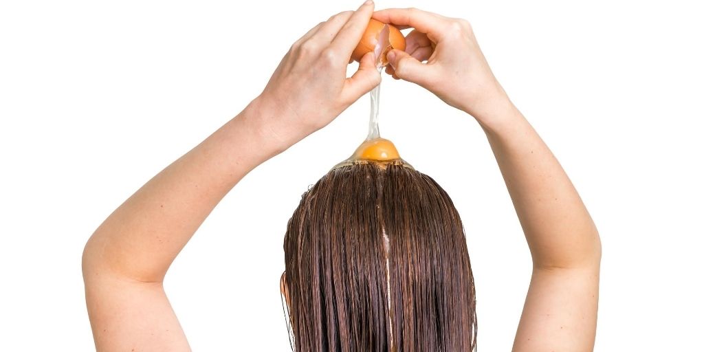 egg hair mask to improve hair texture