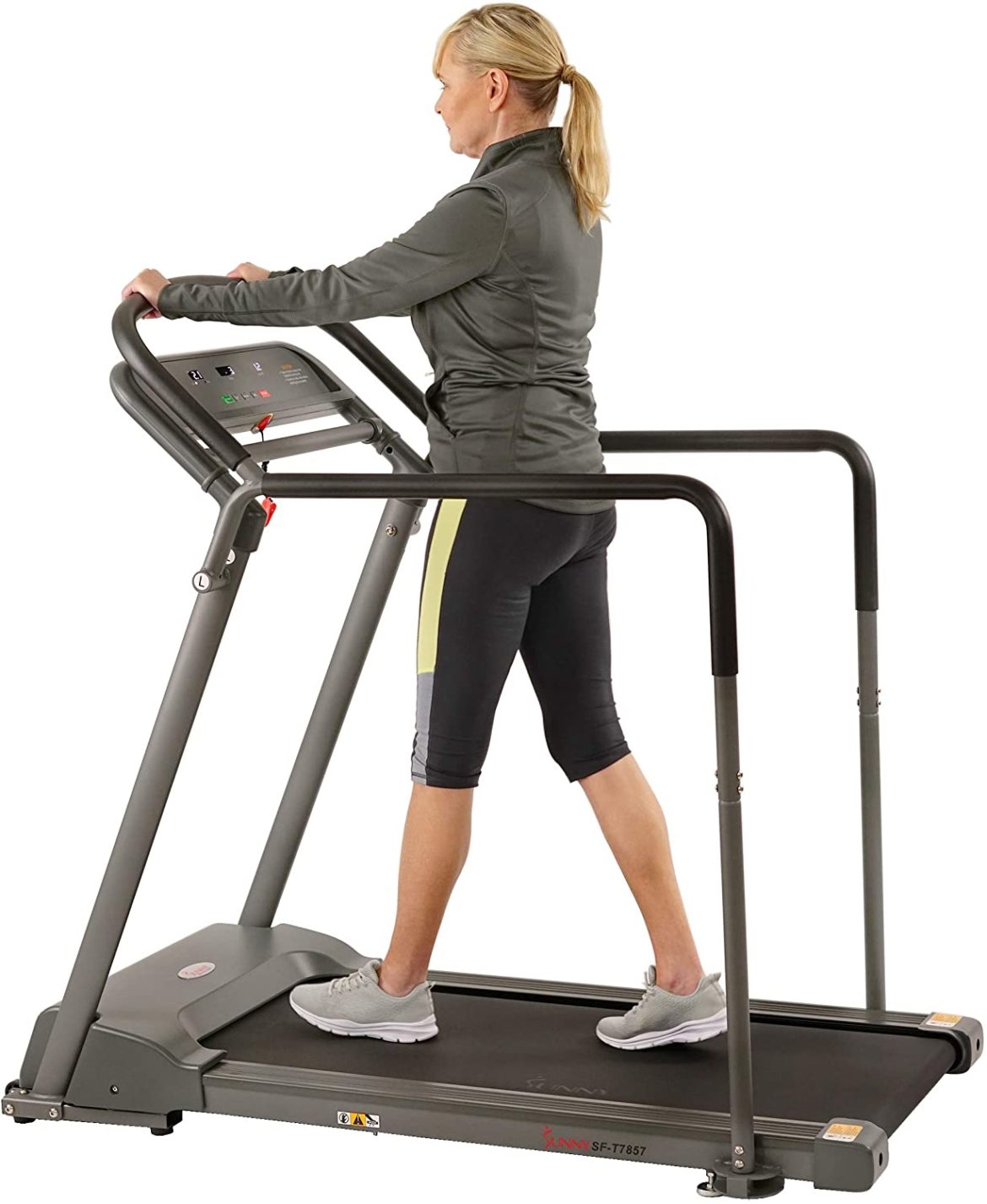 running treadmill without shoes