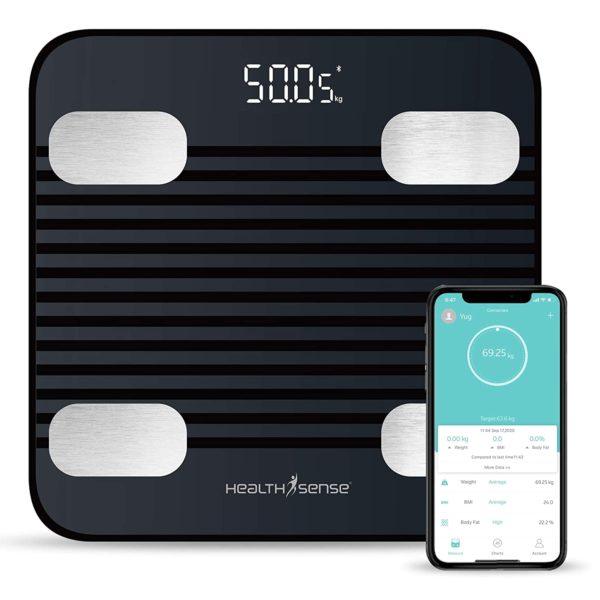Healthsense Fit days BS 171 Smart Bluetooth Weighing Machine