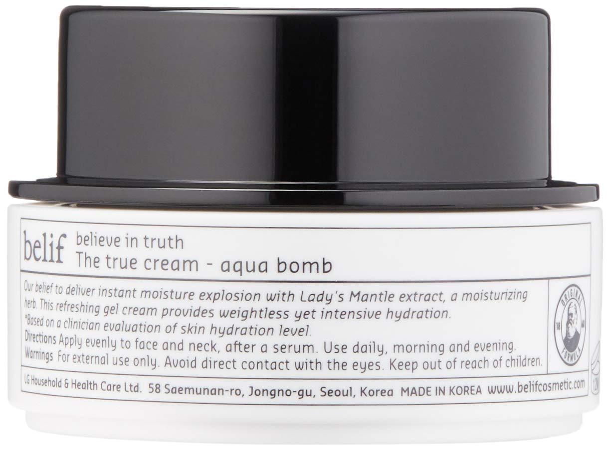 Belif The True Cream Aqua Bomb review
