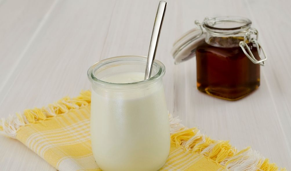 yogurt and honey hair mask