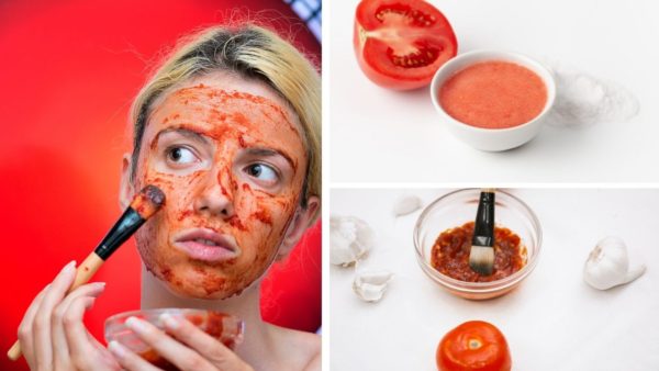 Tomato facial at home
